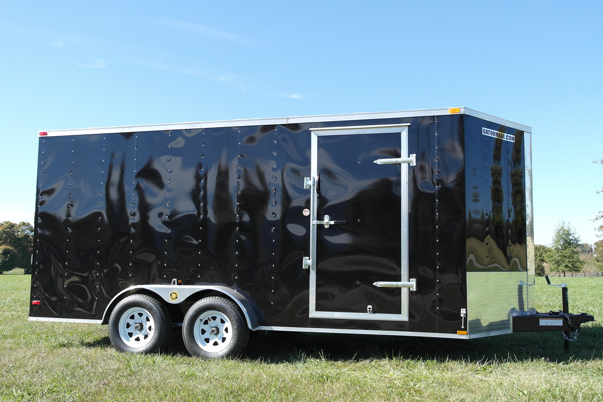 The Gatormade 7x16 Enclosed Cargo Trailer Made In USA.