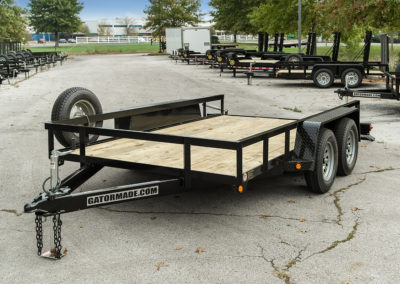 Utility Trailer 6 ft 10 inch x 12 ft Tandem Axle 7k GVWR