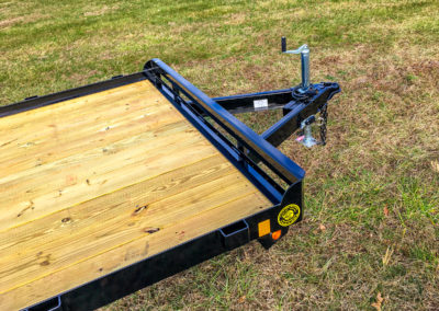 Flatbed Car Hauler Trailer (with Dovetail)